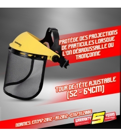 KIT PROTECTION VISAGE +HARNAIS UNIVERSEL