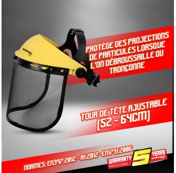 KIT PROTECTION VISAGE +HARNAIS UNIVERSEL