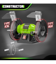 TOURET A MEULER 150W