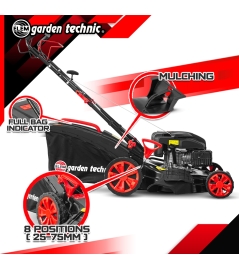 173 CC - 508 mm zelfrijdende benzinemaaier met zij-uitworp en mulchsysteem