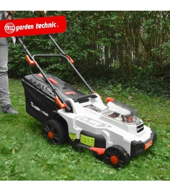 Tondeuse rechargeable 40V (2x20V)  4Ah - 37 cm avec chargeur double 