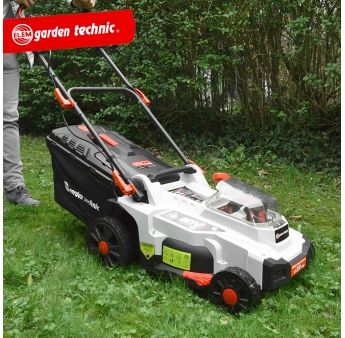 Tondeuse rechargeable 40V (2x20V)  4Ah - 37 cm avec chargeur double 