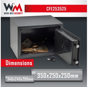 ELEKTRONISCHE KLUIS 25X35X25CM