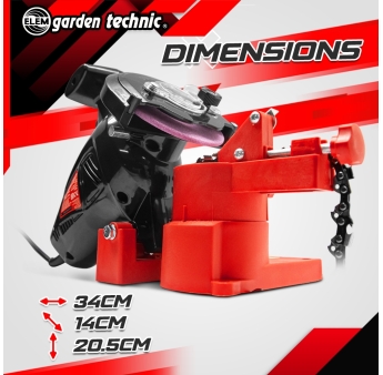 Affuteur de chaînes 250W