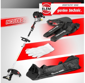 Outil multifonctions 4 en 1(débroussailleuse - taille haies - élagueuse) - 52cc - Sac de transport