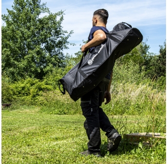 Outil multifonctions 4 en 1(débroussailleuse - taille haies - élagueuse) - 52cc - Sac de transport