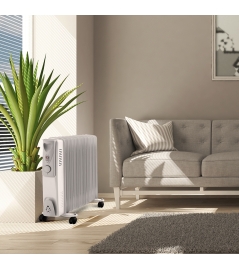 2000W 9-element oliebadradiator