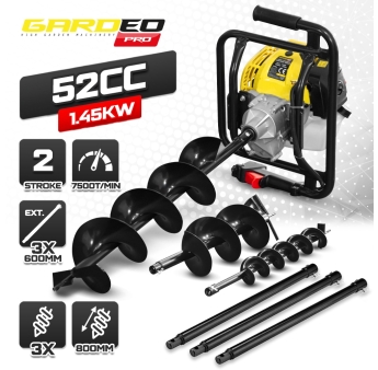 TARIERE 52CC AVEC MECHES ET EXTENSION