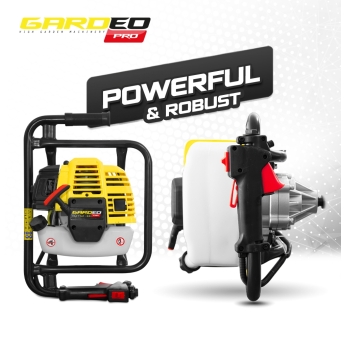 52CC GRONDBOOR MET HANDVATTEN EN VERLENGSTUK