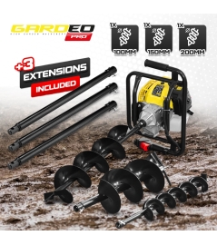 TARIERE 52CC AVEC MECHES ET EXTENSION