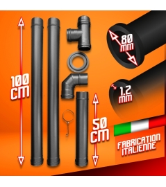 KIT D INSTALLATION POELE A PELLETS