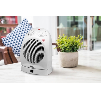 Radiateur soufflant 2000W oscillant avec thermostat