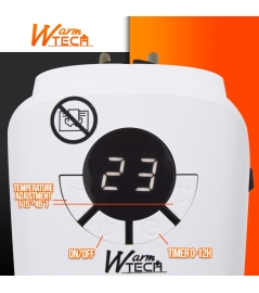 CHAUFFAGE CERAMIQUE PLUG IN 400W