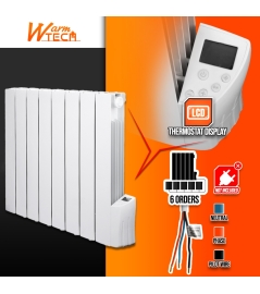 RADIATEUR INERTIE FLUIDE 1200W-8 ELEMENT