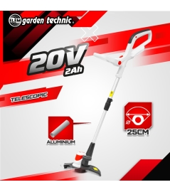 Tondeuse et coupe bordures rechargeables 20V max + 2 batteries