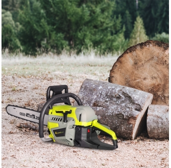 Tronçonneuse thermique 45CC - guide et chaîne Oregon