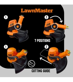 24V oplaadbare edger - Geleverd zonder batterij