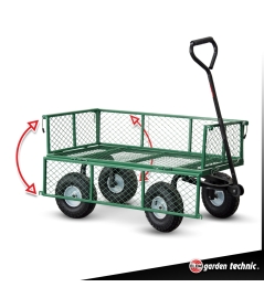 Stalen tuintrolley 97X52X59CM - 250kg max