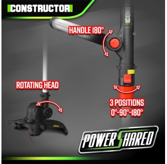 COUPE BORDURES 20V MAX SANS BAT/CHARG