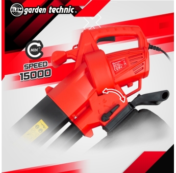 Aspirateur souffleur broyeur électrique 2800W