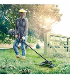 Débroussailleuse thermique 26cc avec démarrage électrique