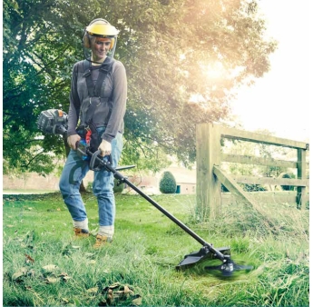 Débroussailleuse thermique 26cc avec démarrage électrique