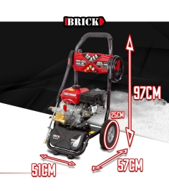 Thermische hogedrukreiniger 205 bar max - 210CC 
