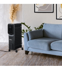 Radiateur bain d'huile 2000W 9 élements avec display Led