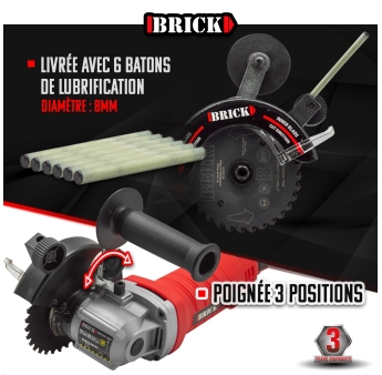 SCIE DOUBLE LAME 1200W-125MM