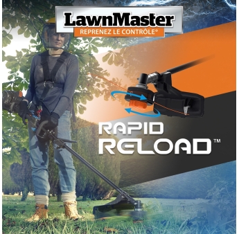 Débroussailleuse thermique 26cc 4 en 1 avec démarrage électrique