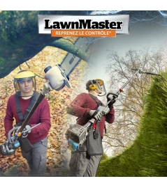 Débroussailleuse thermique 26cc 4 en 1 avec démarrage électrique