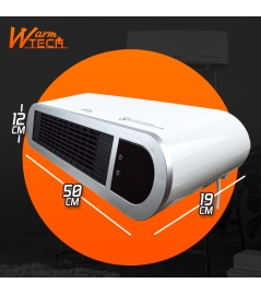 Keramische wandradiator 2000 W met afstandsbediening