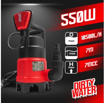 DOMPELPOMP VUIL WATER 550W