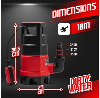 DOMPELPOMP VUIL WATER 550W