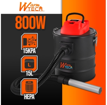 BIDON VIDE CENDRE 15L 800W SOUFFLERIE