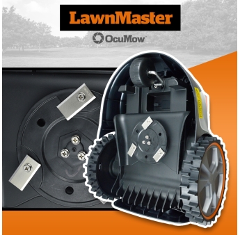 Set van 15 messen + schroeven voor Lawnmaster robotmaaier