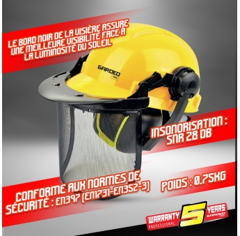 SYSTÈME PROTECTION TÊTE-VISAGE-OREILLES