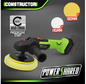 POLISSEUSE MAX 20V SANS BAT/CHARG.