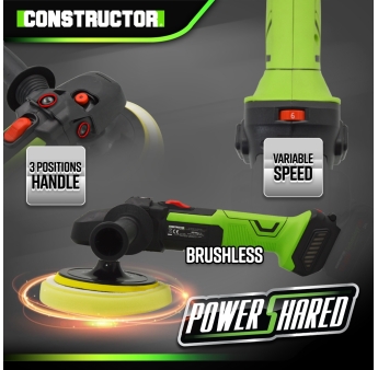 POLISSEUSE MAX 20V SANS BAT/CHARG.