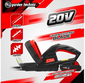 TAILLE-HAIES 20V BAT.LITH.1.5AMP - 51CM