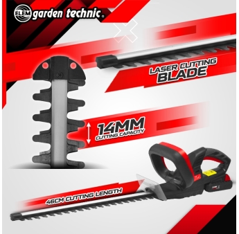 TAILLE-HAIES 20V BAT.LITH.1.5AMP - 51CM