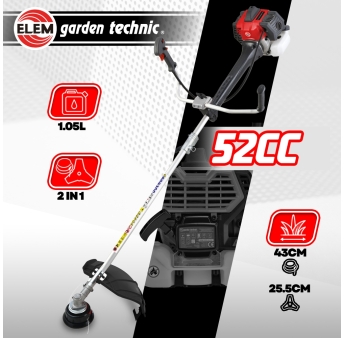 Débroussailleuse thermique 52CC - Lame + bobine