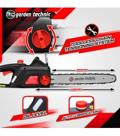 KETTINGZAAG 2000W - 40CM