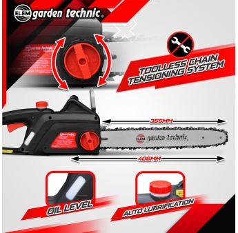 KETTINGZAAG 2000W - 40CM