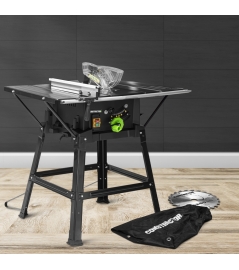 Table scie circulaire 2000W - 254mm - Livrée avec 2 lames (24 et 40 dents)