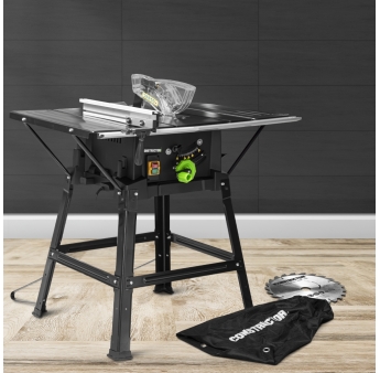 Table scie circulaire 2000W - 254mm - Livrée avec 2 lames (24 et 40 dents)