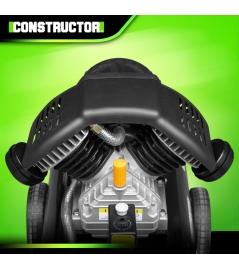 Compresseur à huile 100L bicylindre - 8 bars - 2.2Kw