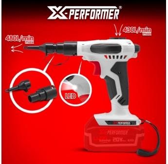 PETIT GONFLEUR PORTATIF 20V SANS BAT/CH.