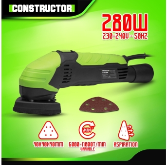 DELTA SCHUURMACHINE 280W 90X90X90MM