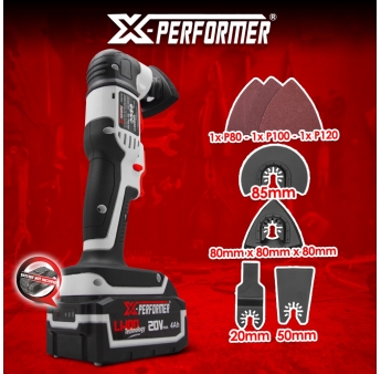 MULTIFUNKT. TOOL 20V ZONDER BAT/LADER